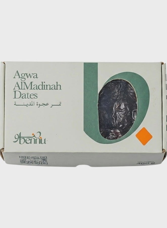 Bennu Ajwa Al-Madina Dates - 400g - Image 1