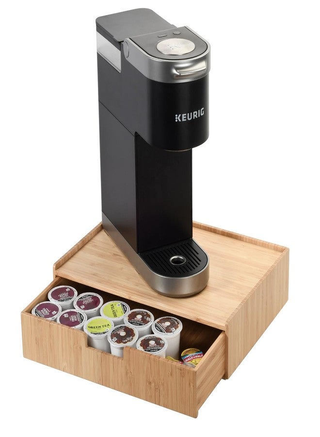 MobileVision Bamboo Drawer Organizer to hold Single-serve coffee pods, Coffee, Tea, & Espresso Pods, Condiments and Accessories, Perfect for Kitchens & Office Break Rooms - Image 3