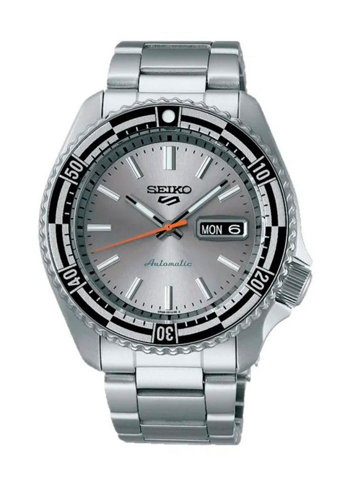 New 5 Sports Automatic Silver Dial Men's Watch - SRPK09K1