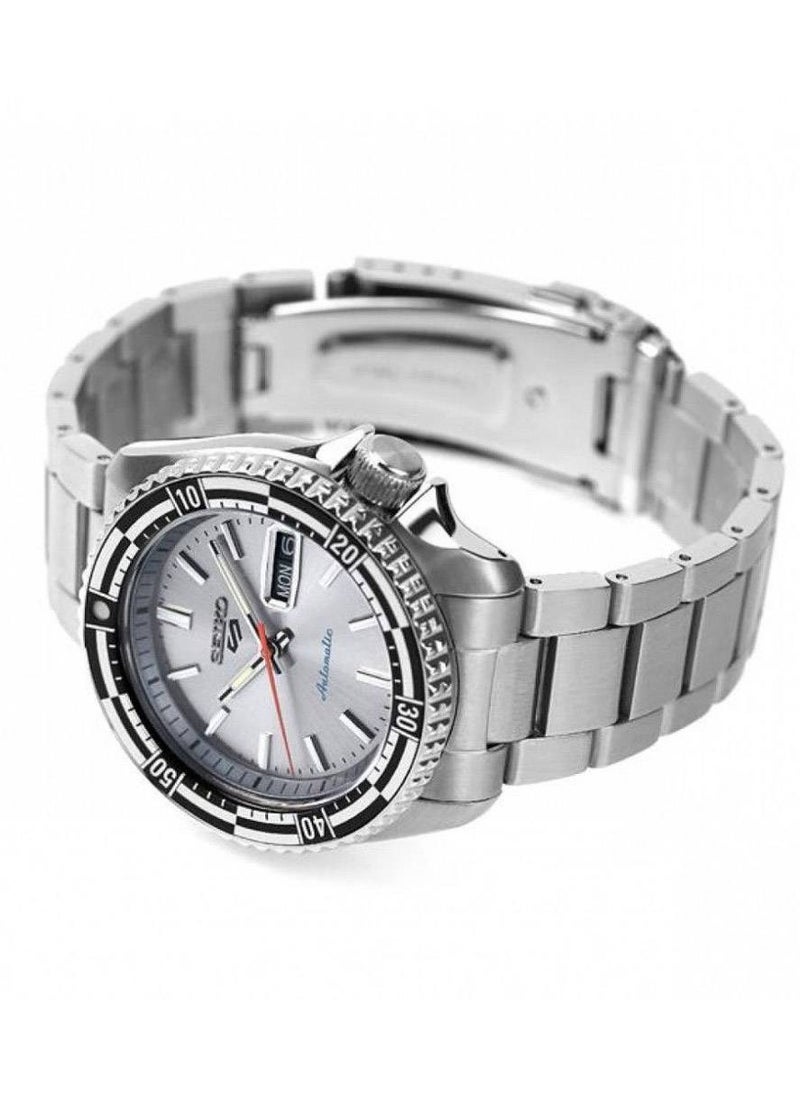 New 5 Sports Automatic Silver Dial Men's Watch - SRPK09K1