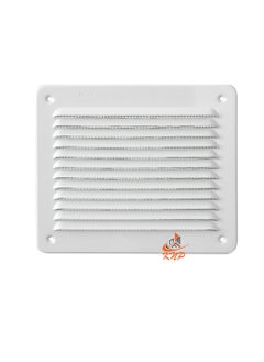KNP Metal Ventilation Shutter With Grill 8"  - Image 1