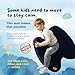 TED KANGAROO Sensory Soft Squeeze Seat Calming Compression Chair for Kids with Sensory Needs Washable Cover Rocking Design - Image 4