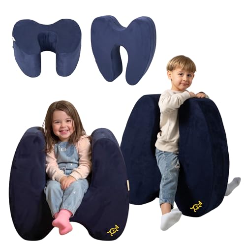 TED KANGAROO Sensory Soft Squeeze Seat Calming Compression Chair for Kids with Sensory Needs Washable Cover Rocking Design - Image 2
