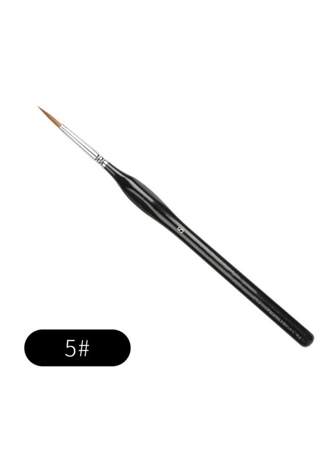 Nine Extremely Three-sided Drawing Pen Watercolor Gouache Brushwork Outline Tracing Pen Drawing Surface-drawing Photo Pen Extra Traditional Chinese Painting Hand-painted - Image 1