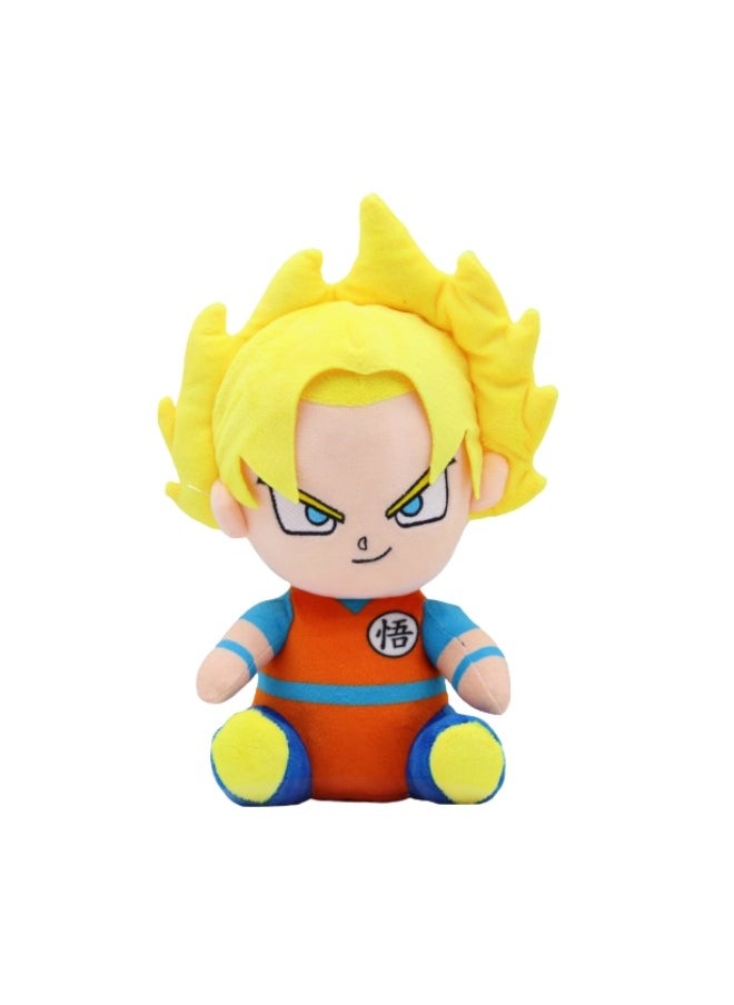 Dragon Ball Super Saiyan Goku Dragon Ball Plush Toy - Soft Anime Stuffed Toy 