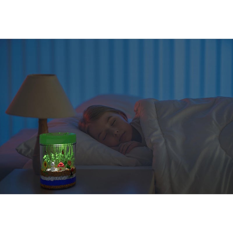 Dan&Darci Light-Up Terrarium Kit for Kids - STEM Science Kit - Educational DIY Toy for Boys & Girls - Birthday Craft Project Idea for Ages 6 7 8 9 10 11 12 Year Old - Image 4