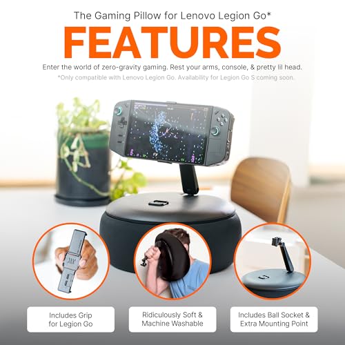 Mechanism Gaming Pillow for The Original ASUS ROG Console | Experience Zero Gravity Gaming with Our ASUS ROG Ally Accessories | Ridiculously Soft & Machine Washable Pillow for Gamers (Ally Grip) - Image 2