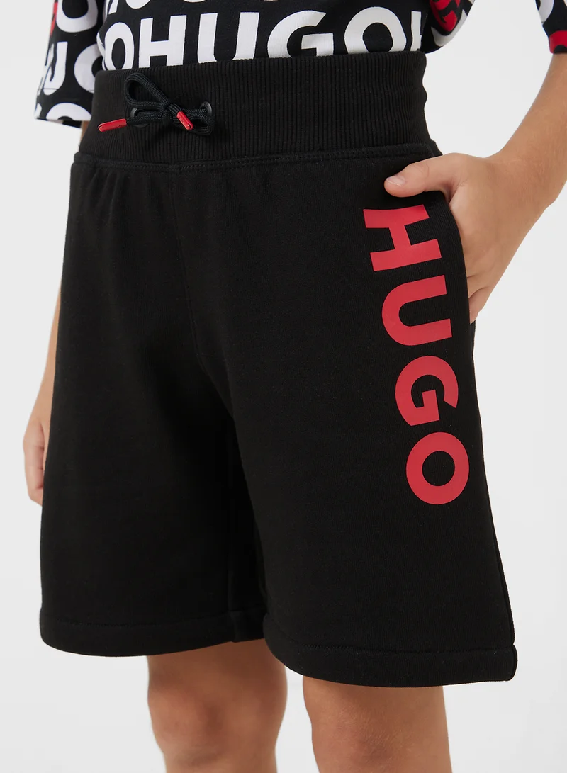 HUGO Kids Logo Shorts