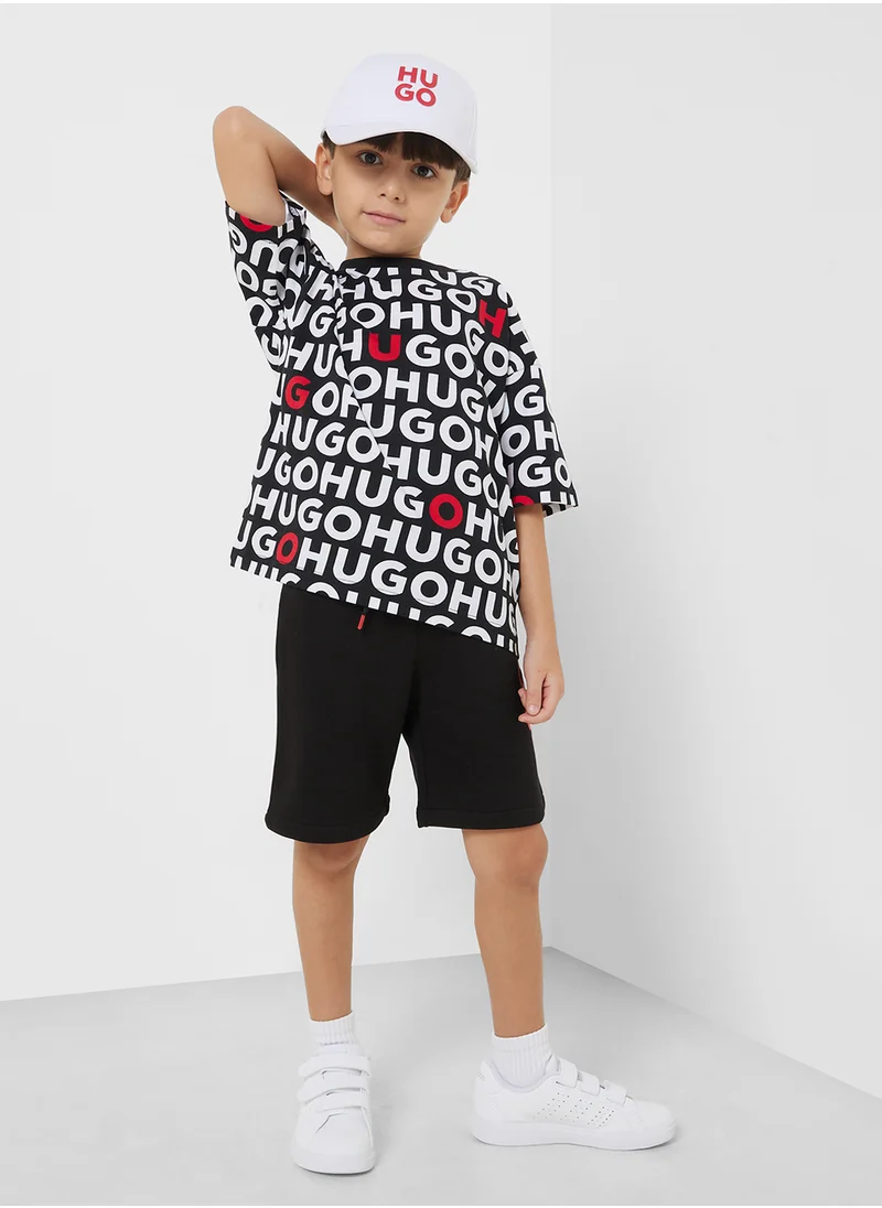 HUGO Kids Logo Shorts