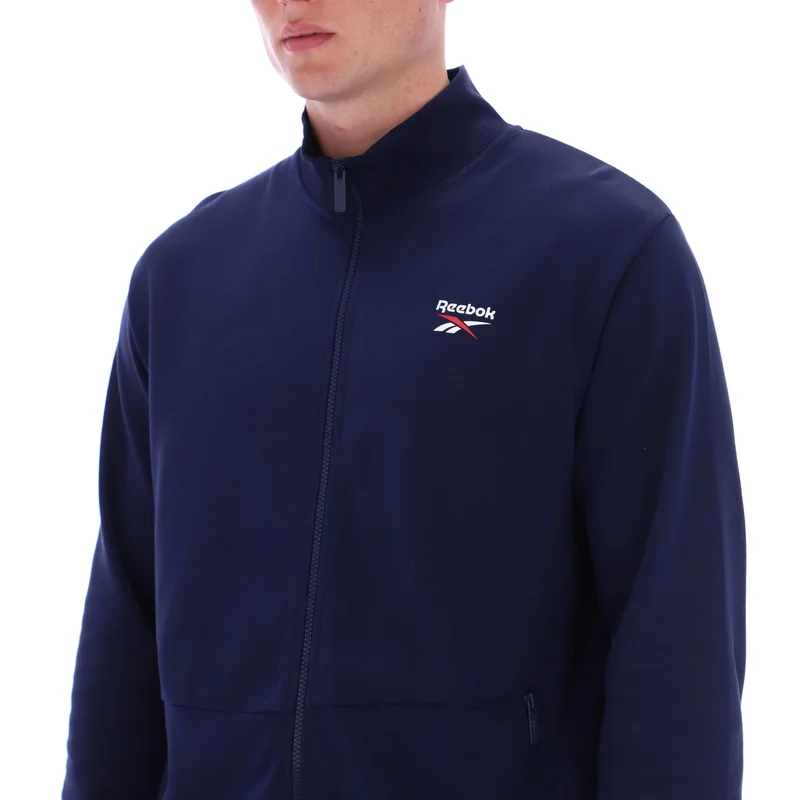 Reebok Banks 2 Col Logo Zipped 2Pc Tracksuit