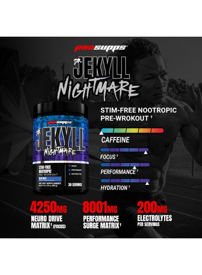 ProSupps PS Dr. Jekyll Nightmare 30 serving Blue Razz - Image 2