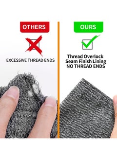 Antimbee 6-Pack Soap Pocket Exfoliating Soap Saver Pouch, Body Scrubber Rough Sponge Exfoliator For Bath Or Shower, Gray Mesh Bar Soap Foam Lather Pouch  - Image 4