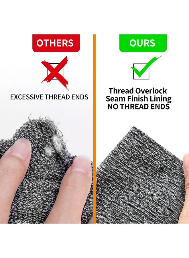 Antimbee 6-Pack Soap Pocket Exfoliating Soap Saver Pouch, Body Scrubber Rough Sponge Exfoliator For Bath Or Shower, Gray Mesh Bar Soap Foam Lather Pouch  - Image 4