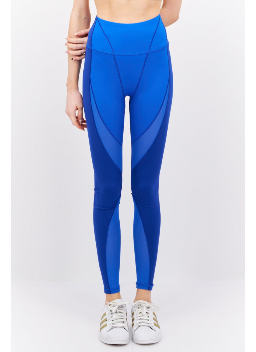 Adidas Women Sportswear Fit Training Tights, Blue  - Image 1