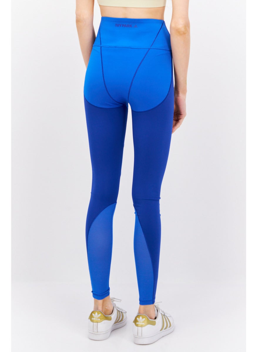 Adidas Women Sportswear Fit Training Tights, Blue  - Image 4