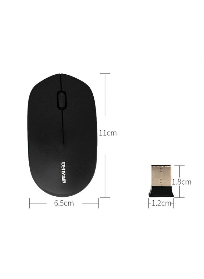 BURAQ Beny M583 2.4GHz 1600DPI Fashionable Wireless Silent Mouse (Green)  - Image 3