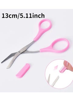 ORiTi Eyebrow Trimmer Scissor With Comb Hair Removal Grooming Shaping Stainless Steel Eyebrow Remover Makeup Tool -Black  - Image 4