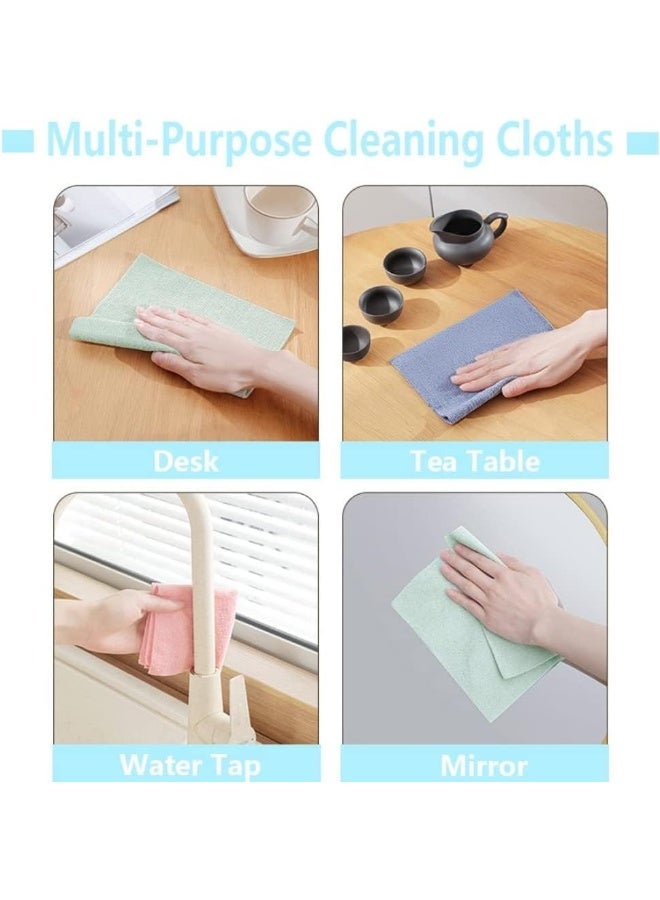 MOMENT Microfiber Rags In A Box [1 Pack 20 Count] Cleaning Cloths Reusable Lint Free Strong Water And Oil Absorption - Image 3