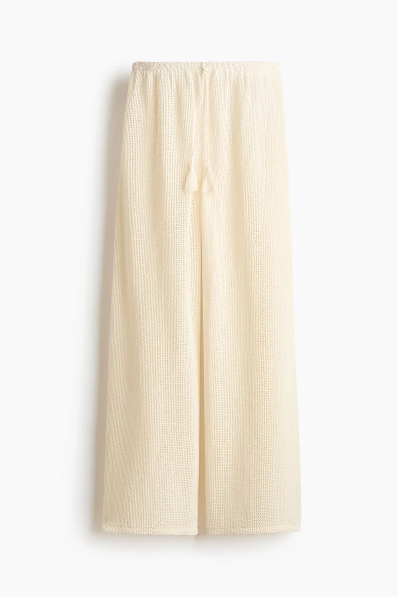 H&M Net drawstring trousers