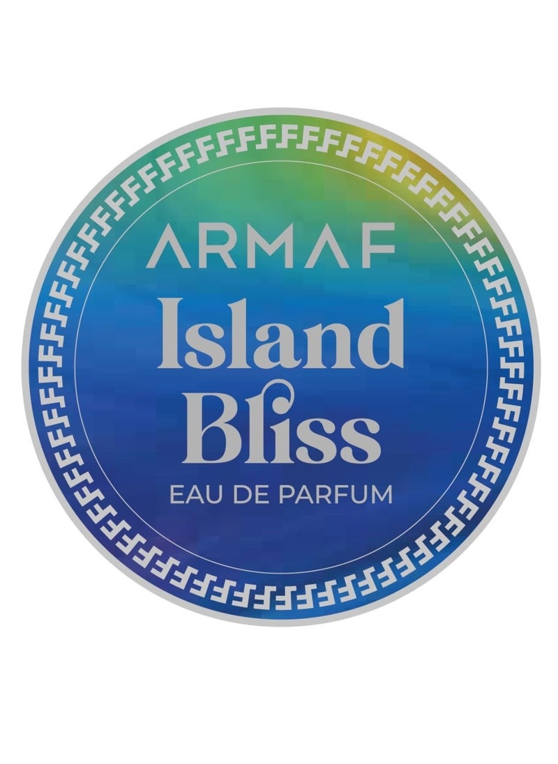Armaf Armaf Perfumes Delights Island Bliss Eau De Parfum 100ml Blue, Perfume For Women, Fragrance For Her  - Image 5