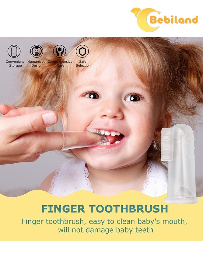 Bebiland 8-Piece Baby Care Kit with Thermometer, Nasal Aspirator, Toothbrush, Emery Board, Nail Clipper, Scissor, Brush and Comb, Portable Essential Daily Care Bathing Tool for Toddler Infant, Yellow  - Image 4