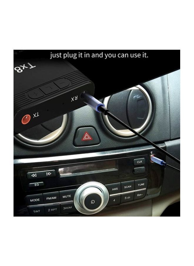 NIBEMINENT 2-In-1 Bluetooth Audio Transmitter Receiver Black  - Image 3