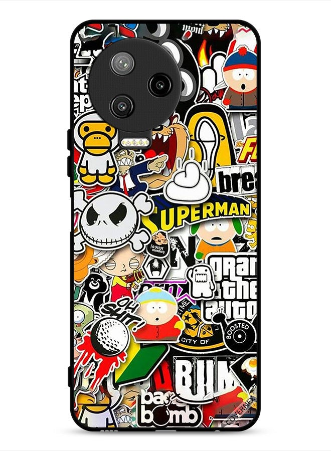 Covernex Infinix Note 12 Pro 4G Protective Case Cover Stickers - Image 1