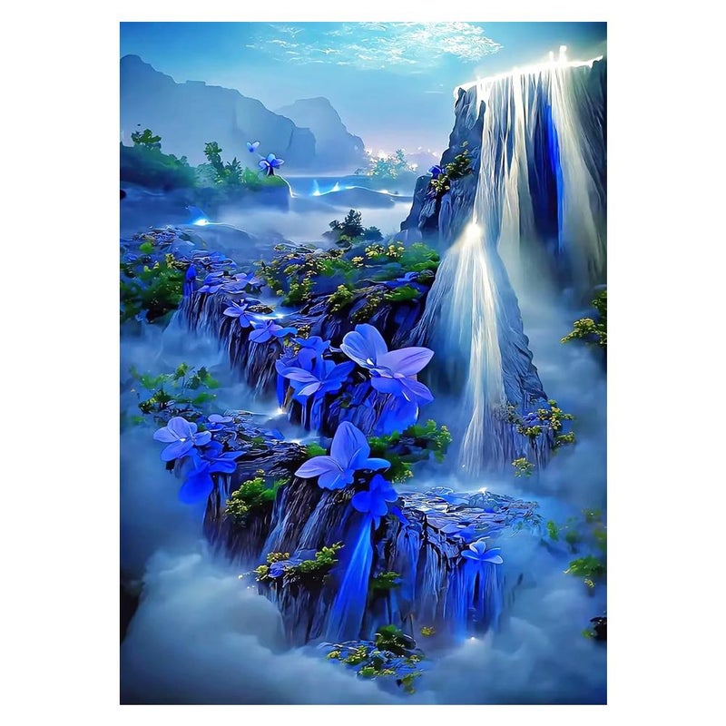 DIY Diamond Painting: Moon Landscape Diamond Painting - Image 5