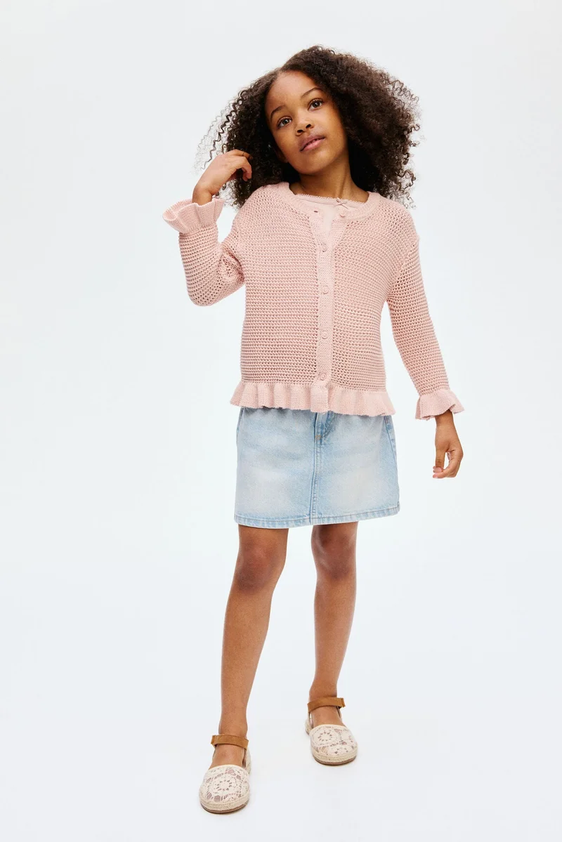 H&M Crochet-look cardigan