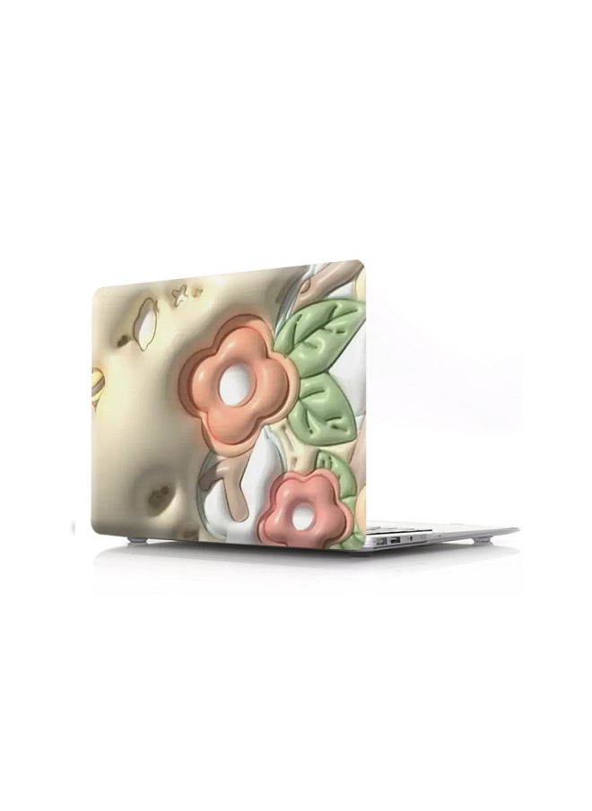 Generic - Suitable For Apple Computer Protective Case Macbook Painted Three-Dimensional Expansion Series Case Notebook Protective Case-Color:KZ-648-Applicable Model:13retina - Image 1