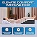 Kölbs Kolbs Leg Elevation Pillow for After Surgery Flat Top Bed Wedge Bolster Pillow for Legs Foot Knee Ankle Elevation Post Surgery Flat Top 7 Height - Image 4