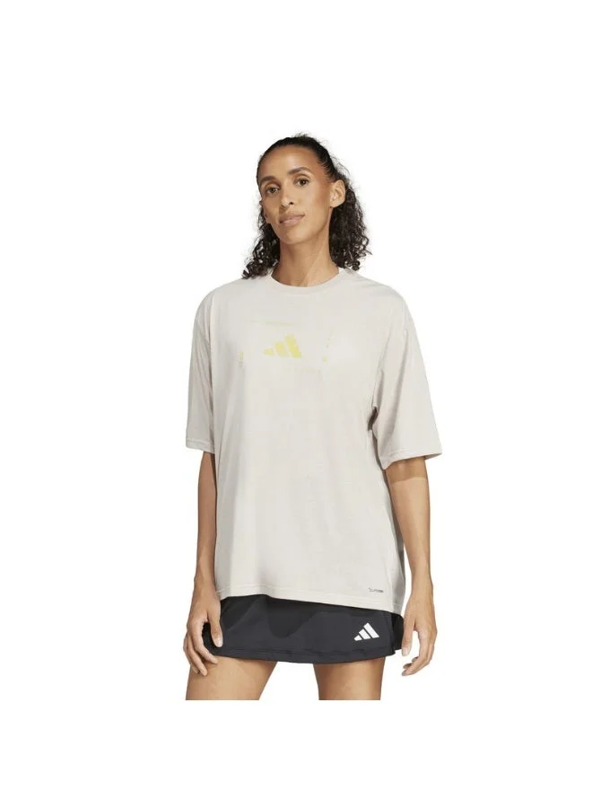 اديداس تيشيرت تدريب نسائي أديداس كليماكول برسومات