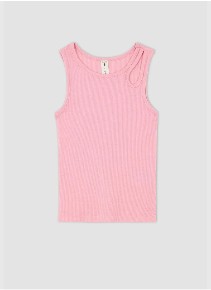 DeFacto Girl Sleeveless Knitted Tank Top