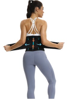 EHOME Back Support Belt, Immediate Relief from Back Pain, Sciatica, Herniated Disc, Breathable Brace With Lumbar Pad , Lower Backbrace For Home & Lifting At Work ,For Men  Women  - Image 3