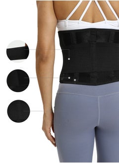 EHOME Back Support Belt, Immediate Relief from Back Pain, Sciatica, Herniated Disc, Breathable Brace With Lumbar Pad , Lower Backbrace For Home & Lifting At Work ,For Men  Women  - Image 4