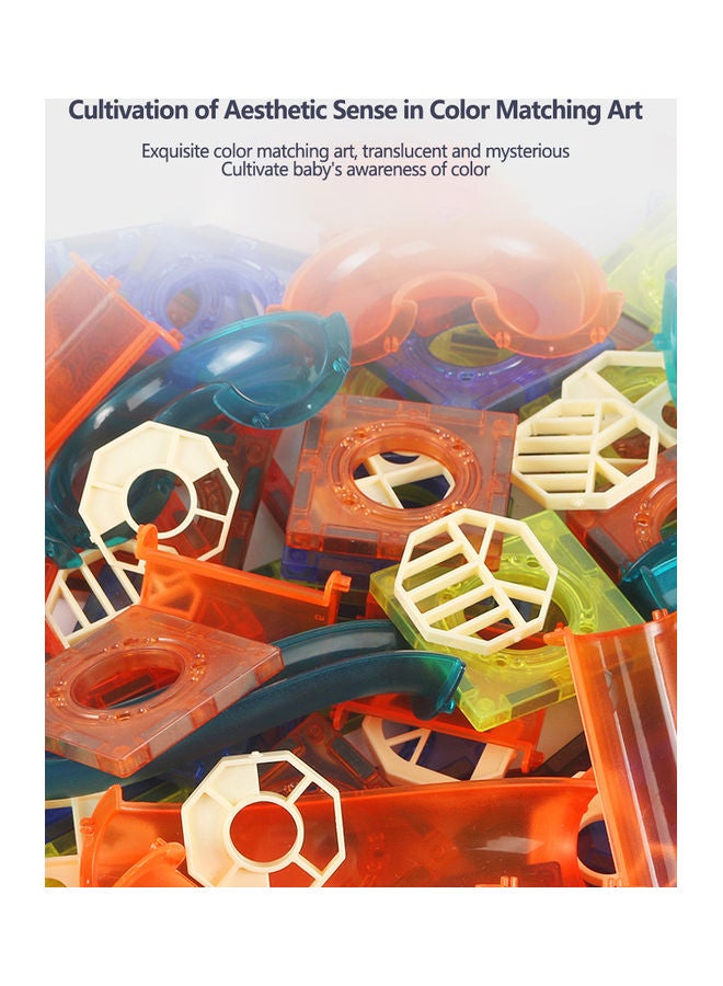 Kidle 42 Piece Set Magnetic Block 3D Building Construction Creativity Beyond Imagination Inspirational Recreational Educational Conventional Magnetic Disc Ball Track - Image 4