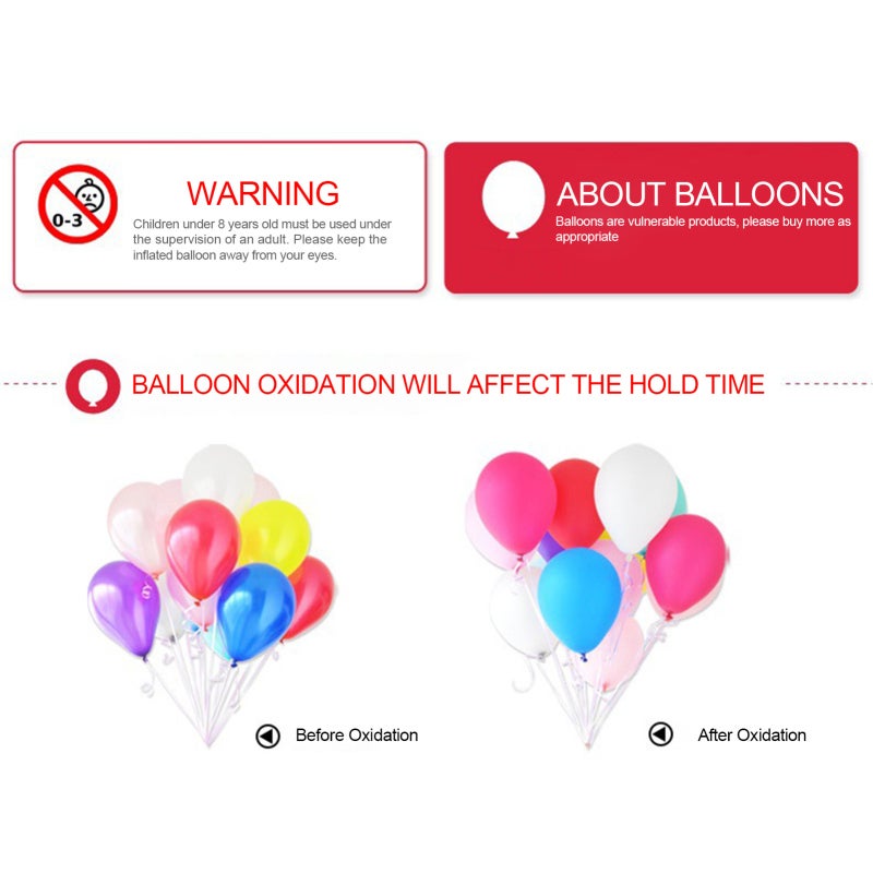 Multicolor Latex Balloons: Elastic Reusable Design - Durable Party Decorations for Baby Shower Birthday Pool Theme Party Home Ceiling Window Decor - Image 5