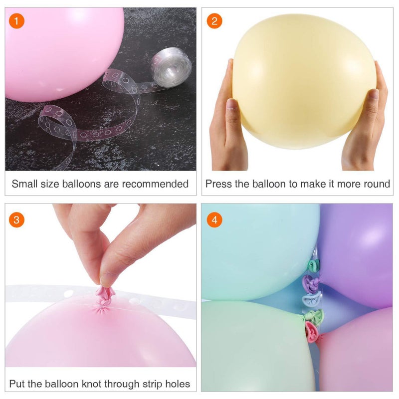 Multicolor Latex Balloons: Elastic Reusable Design - Durable Party Decorations for Baby Shower Birthday Pool Theme Party Home Ceiling Window Decor - Image 4