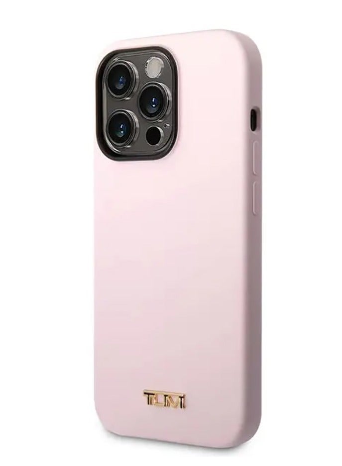 تومي غطاء صلب سائل سيليكون لآيفون 14 برو للنساء - أرجواني - Image 3