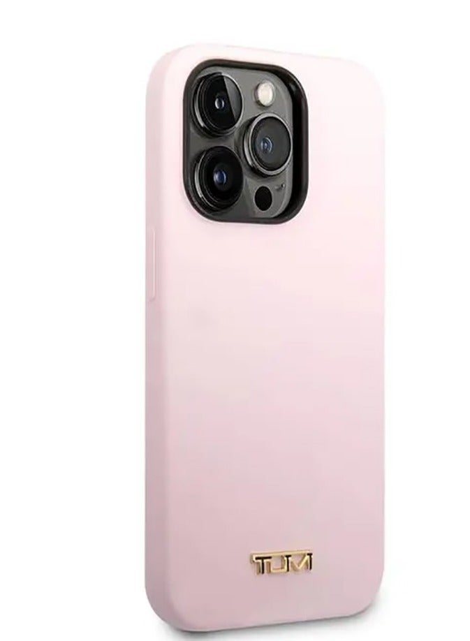 تومي غطاء صلب سائل سيليكون لآيفون 14 برو للنساء - أرجواني - Image 5