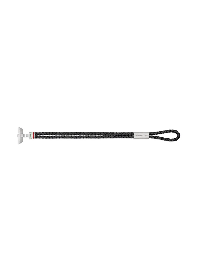 Ducati Corse Ducati Collezione T Black Bracelet For MenDTAGB2136802