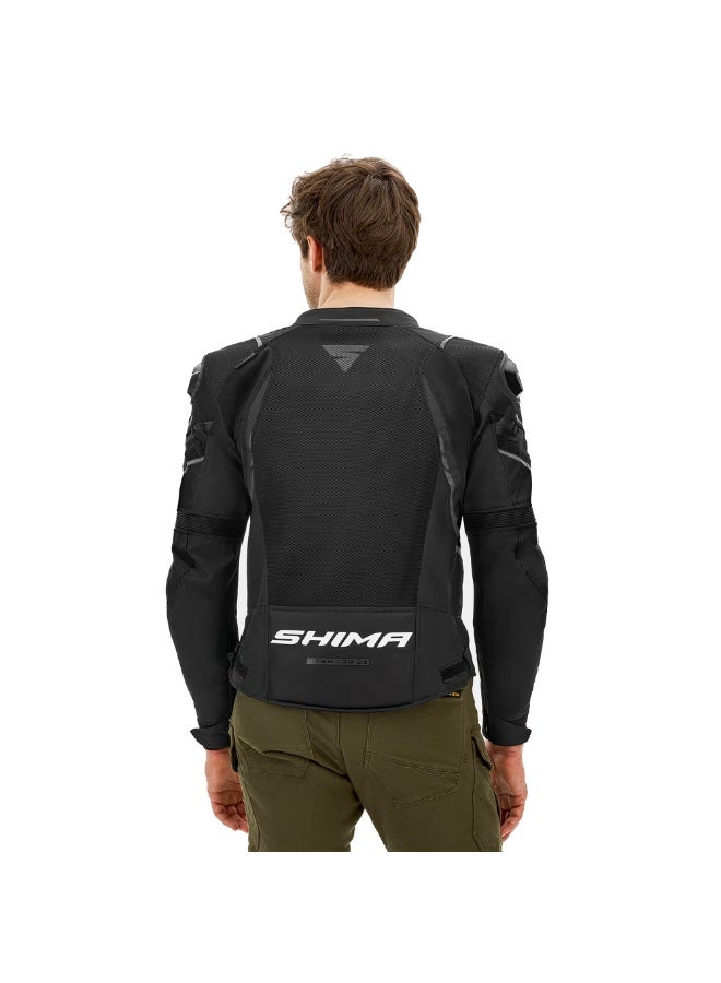 SHIMA Mesh Pro 2.0 Motorcycle Jacket for Men, Black - Image 4
