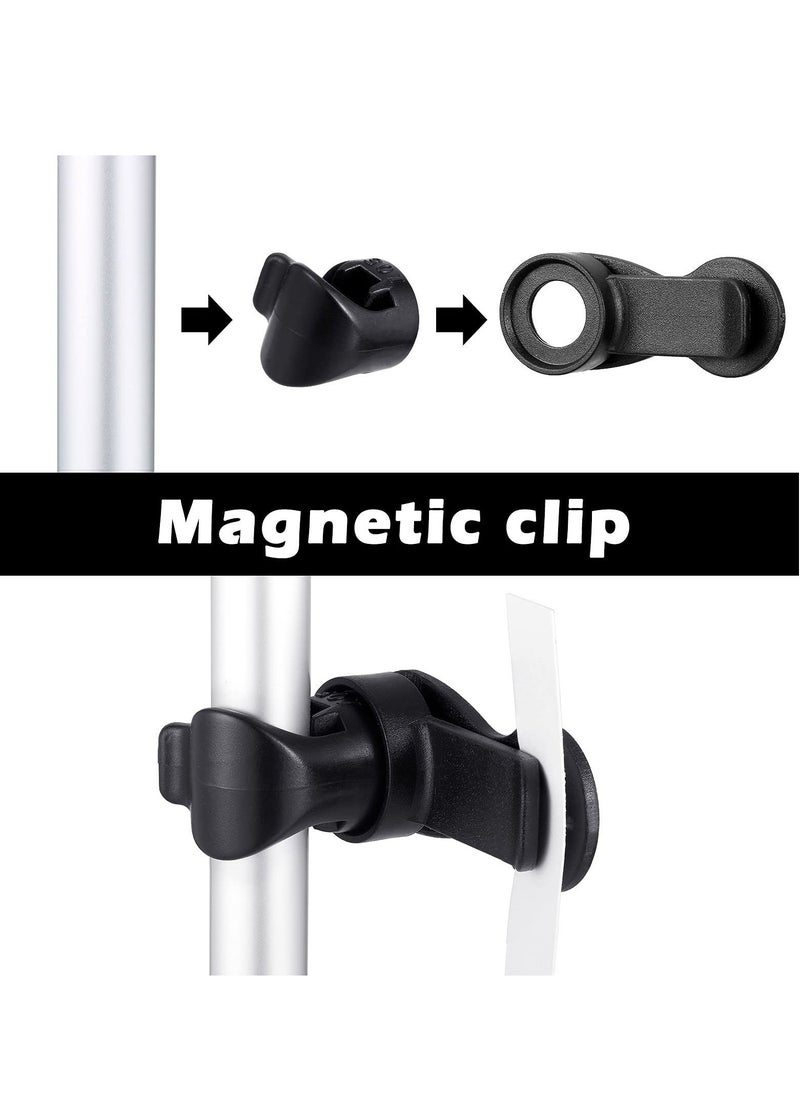 SYOSI Water Tube Clip, 3PCS Magnetic Hydration Hose Clip, Bladder Clip, Backpack Clips Tactical Backpack Accessories for Source Hydration Packs Water Bladders Holding Drinking Valve Tube in Place  - Image 3