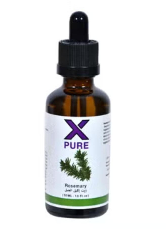 X PURE - Rosemary Mint Scalp & Hair Strengthening Oil 50 ml - Image 1