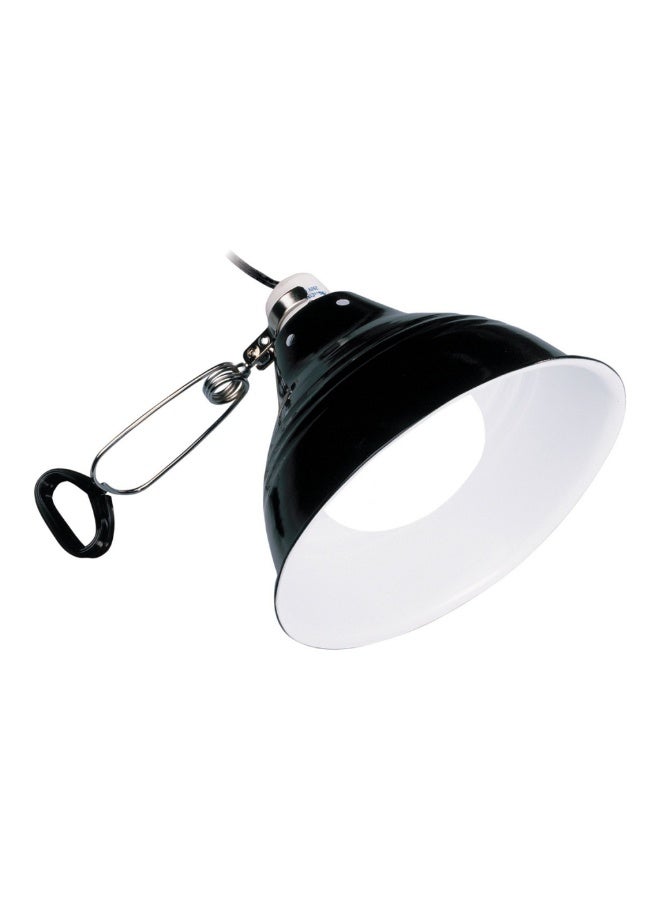 Exo Terra Glow Light Large (25 cm), Porcelain Clamp Lamp, 200W Heat-Resistant Terrarium Light, for Reptile Heating, Nocturnal Viewing, Habitat - Image 4