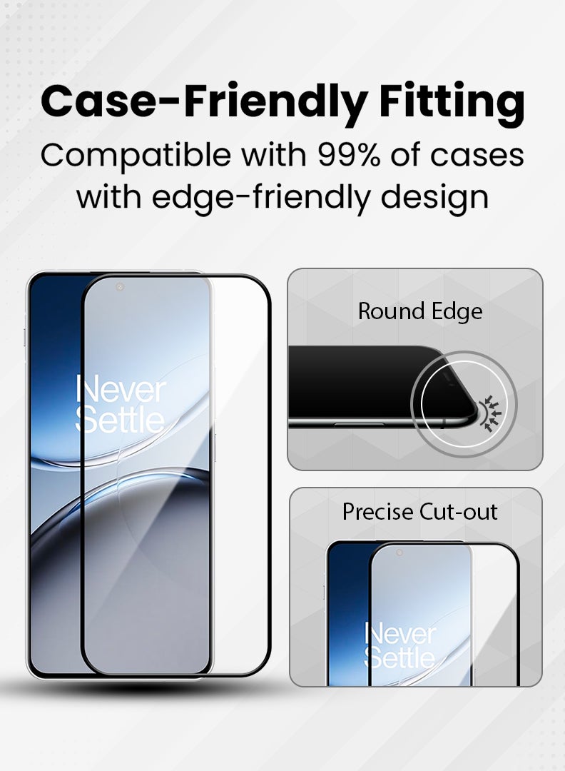 Case Up Screen Protector For OnePlus Nord 4 6.74 Inch 9H Hardness Tempered Glass Film, Bubble Free Easy Installation, Full Coverage, Anti Scratch And Touch Sensitive - Image 5