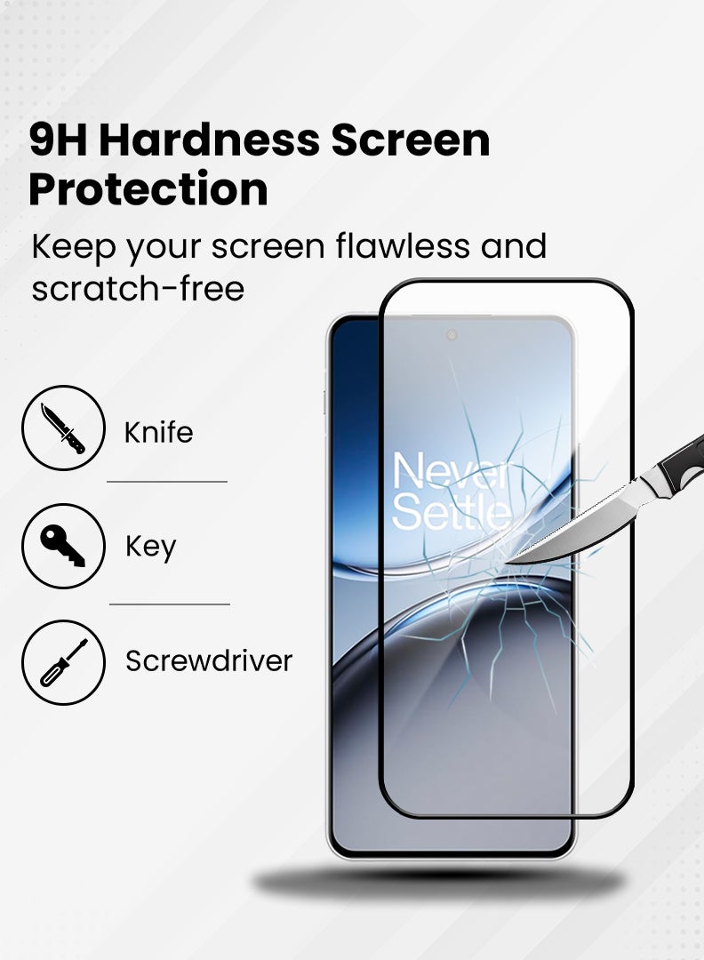 Case Up Screen Protector For OnePlus Nord 4 6.74 Inch 9H Hardness Tempered Glass Film, Bubble Free Easy Installation, Full Coverage, Anti Scratch And Touch Sensitive - Image 3