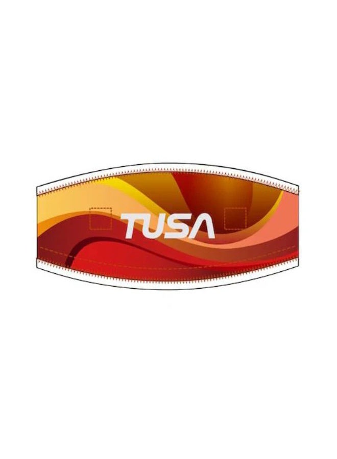 Tusa Mask Strap Cover - Orange