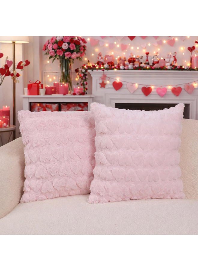 Hongsome Pink Valentines Pillow Covers - Image 4
