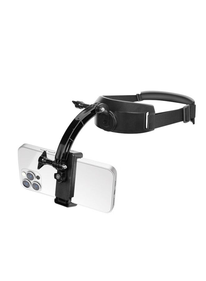 Odd Leaves Qiye Head-mounted Bracket, First-person View For And Video Recording, Car Driving Filming, Forehead Phone Clamp, Extended Headband, Unboxing, In-car Headband, Forehead First-person Visual - Image 2